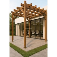 Metal Ayağı, 7‑12 cm Ayarlanabilir, M14 Civatalı, Tablalı, Bahçe, Kamelya, Tente Ayağı, Dayanıklı Galvanizli Pergola Ayak
