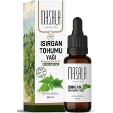 Masala Isırgan Tohumu Yağı, 20 Ml, Soğuk PRES,%100 Saf ve Doğal, Urtica Dioica