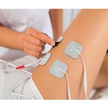 Mediplus Tens Elektrodu 5X5CM 6'lı Paket (1 Pakette 4 Adet Tens Elektrot Pedi Vardır Toplam 24 Adet)