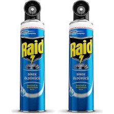 Raid Karasinek ve Sivrisineklere Karşı Sinek Öldürücü (1 x 300 Ml) 2li Paket