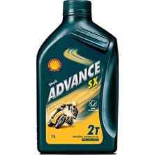 Shell Advance Sx 2t 1 Lt Motosiklet Yağı