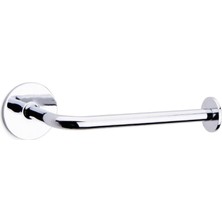 Duvara Monte Yapışkanlı Tuvalet Kağıtlığı Krom Renk 45X78X151 mm