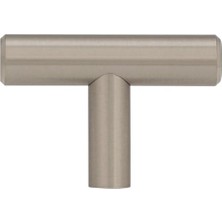 10BX19009CSG9 Bar Çekilir 1 – 15/16 (49 Mm) Uzunluk Knob-10 PACK-19009, Sterling Nikel
