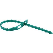 BXGTTO7062-50 Adet Bitki Bağlayıcı - Ayarlanabilir Bitki Klipsleri - Plastik - Yeşil