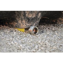 Dramm 17003 Kauçuk Bahçe Hortumu, 5/8" X50', Sarı