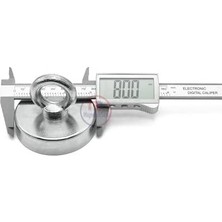 Magneteksan Ø80 mm Endüstriyel Pot Mıknatıs – 120 kg Çekim Gücü, Kancalı Halkalı, Makine ve Robotik Otomasyon Sabitleme, Metal Toplama ve Kurtarma Mıknatıs