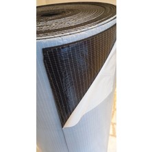 Renuzu Kauçuk İzolasyon 13MM 120CM 16.8m2 Kendinden Yapışkanlı Elastomerik Kauçuk Köpüğü Yalıtım Levhası
