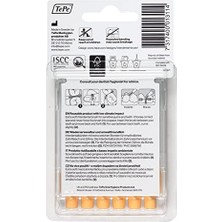 Blister X-Soft 0.45 mm - Turuncu Diş Arayüz Fırçası (1x 6 Adet)