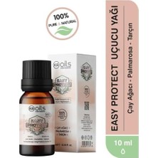 Easy Protect Uçucu Yağ Karışımı 10 ml | Tarçın, Karanfil ve Okaliptüs Notalı | ve Dengeli Aromaterapi | Difüzör & Buhurdanlık