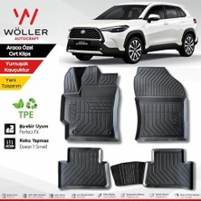 Corolla Paspas 2022 2026 Arası Uyumlu 3D Havuzlu Paspas