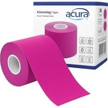 Acura AC-150 Yüz ve Vücut Uyumlu Hipoalerjenik Kinesyo Tape Ağrı Bandı Ortopedik Destek 5m x 5cm