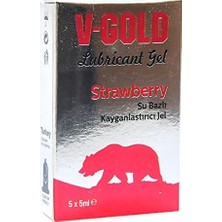 Kayganlaştırıcı Jel Strawberry 5 ml x 5li