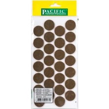 Nsp Masa Keçe Kahverengi Yuvarlak 28 mm