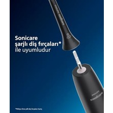 Sonicare Optimal Yedek Diş Fırçası Başlığı, 7 Kat Daha Fazla Plak Temizliği, Orta Yumuşak Fırça Başlığı, 2’li Paket, Siyah, HX6062/88