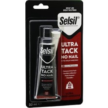 3104 Ultra Tack No Nail Güçlü Yapıştırıcı Beyaz 350 kg Dayanıklı 50 ml