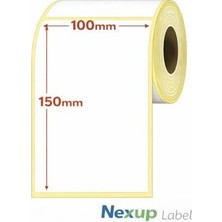 100X150 mm Termal Etiket, Barkod/adres/kargo Termal Etiketleri, Zebra ve Diğer Yazıcılarla Uyumlu