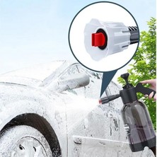 2 Litre Yüksek Basınçlı Araç Yıkama Köpük Püskürtücü El Pompası Otomobil Bahçe Temizleme Pompası