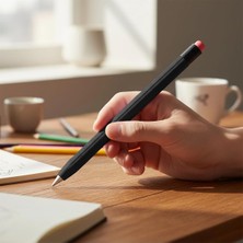 Tablet Kalemi Kılıfı M-Pencil 1/2/3.nesil Mat Silikon Siyah, 87006325