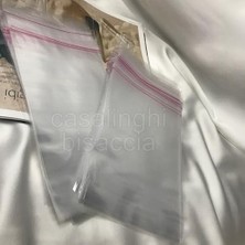 Kendinden Yapışkanlı Jelatin Poşet Bantlı Şeffaf Opp Torba Paket 50LI (15X25)