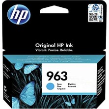 Hp 963 Cyan Original Ink Cartridge