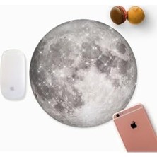 Dolunay Tasarımlı Hediye Mousepad - Mouse Pad - Fare Altlığı