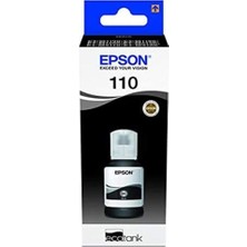 Epson 110 Siyah Orjinal Şişe Mürekkep Kartuş C13T03P14A