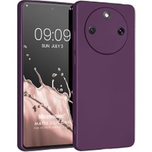 Silicone Honor 8 Lite Için Kılıf Mor [honor 8 Lite ile Uyumlu Kılıf - Siyah]