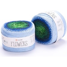 El Örgü Ipi Flowers, 306, 2X250 gr
