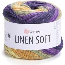 El Örgü Ipi Lınen Soft, 7410, 4X100 gr