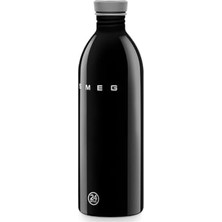Smeg Bottle Siyah Matara 1l Water Bottle