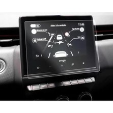 Renault Captur 7 Inç ile Uyumlu Multimedya Mat Ekran Koruyucu Şeffaf