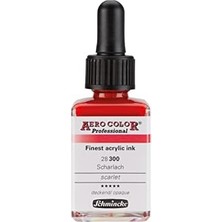 Aero Professional Akrilik Mürekkebi 28 ml 300 Scarlet