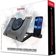 FNC-5240ST 5xfan USB Alüminyum 17” Siyah Notebook Soğutucu