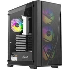 Fazeon F12 650W 80+ Bronze F12 F12A650BBM Gaming Mid-Tower Pc Kasası