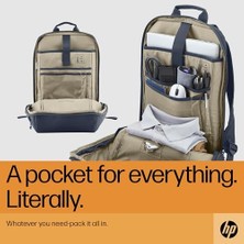 Hp Travel 15.6 Inç Bilgisayar Sırt Çantası Demir Grisi 6B8U6AA