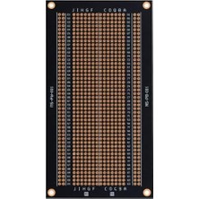 PCB-001 900 Noktalı Siyah Bakırlı Çift Yüzlü Pcb Proto Board (164X64MM)