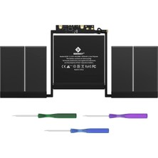 A1706 Batarya, Egoway A1819 Yedek Dizüstü Bilgisayar Bataryası MacBook Pro 13 Inç Bar A1706 Için (2016 Yıl Sonu, 2017 Yıl Ortası), Emc 3071 3163