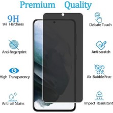 Galaxy S21 Plus Privacy (Hayalet) Ekran Koruyucu – 2 Adet - 9h Seramik Cam, Yan Görünme Engelleyici, Tam Kaplama