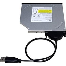 Plus PX-2430 Notebook DVD USB Çevirici, Notebook Cd/dvd Harici Bağlama Kablosu