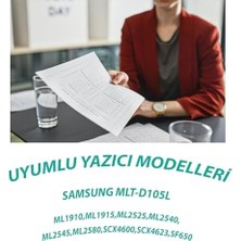 Ysy MLT-D105L ML1910,ML1915,ML2525,SCX4600,SCX4623 (2500) Sayfa Verimli Muadil Toner (Siyah)