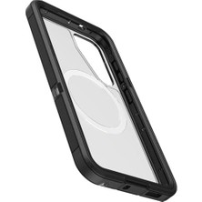 Serisi Xt Şeffaf Kılıf Mıknatıslı Galaxy S25 Için, Darbeye Dayanıklı, Düşmeye Dayanıklı, Ultra Sağlam, Koruyucu Kılıf, Askeri Standartlara Göre 7x Test Edildi, Şeffaf/siyah