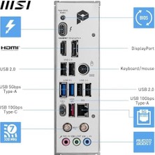 Msı Pro Z890-P Wıfı Soket 1851 Ddr5 9200MHZ(OC) USB 20GBPS 4xm.2 1xtb4 HDMI Dısplay 5g Lan Wıfı 7 Atx