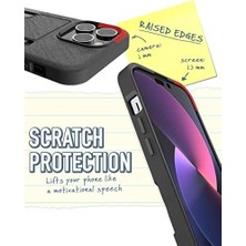 Smartish 14 Pro Max Cüzdan Kılıfı - Cüzdan Slayer Vol. 2 [ince + Koruyucu] Dayanaklı Kredi Kartı Tutucu - Siyah Kravat