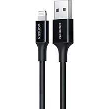 Lightning 2.4A Data ve Şarj Kablosu Siyah 1 Metre
