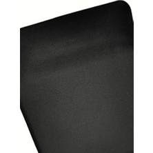 Bileklikli Desenli Bilek Destekli Kaymaz Taban Bilgisayar Notebook Mouse Pad (Siyah Düz)