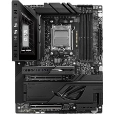 Rog Crosshair X870E Dark Hero Amd X870E Am5 Ddr5 Atx Anakart, Wi-Fi 7, Bluetooth 5.4, 5x M.2 Yuva, Çift Usb4, 10G Ethernet, 20+2+2 Güç Aşaması
