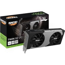 INNO3D Geforce RTX5060TI 8gb X2 Oc 128BIT Gddr7 Reflex 2 Ekran Kartı N506T2-08D7X-193075N