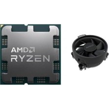 Amd Ryzen 5 7600 Mpk 3.80GHZ 32MB Am5 Kutusuz Fanlı Işlemci (Distiribütör Garantili)