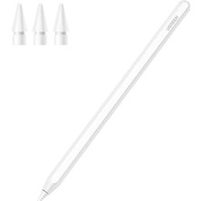 iPad Için Kalem Manyetik Kablosuz Şarj 2. Nesil Eğim Hassasiyeti Reddetme Güç Ekranlı Kalem iPad Pro 11 Inç 4/3/2/1, iPad Pro 12,9 Inç 6/5/4/3, iPad Air 4/5, iPad Mini Için