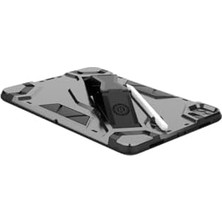 iPad Pro 11 2. Nesil 3. Nesil 4. Nesil ile Uyumlu Standlı Kalem Bölmeli Zırh Korumalı Kılıf